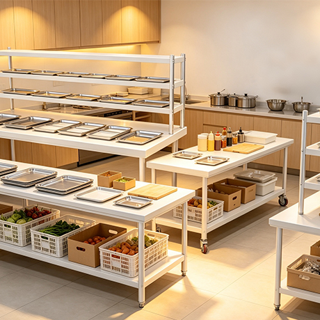 White‑steel Series Products ‑ Workbenches